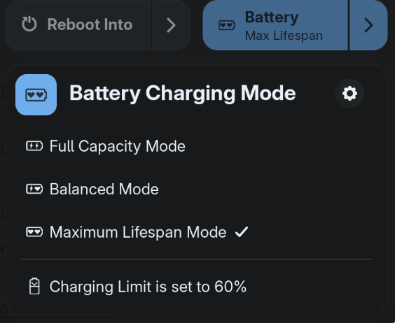 Battery Health Charging Demonstration
